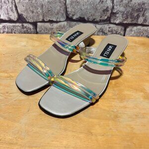 Vaneli Slip On Open Toe Heels Size 10